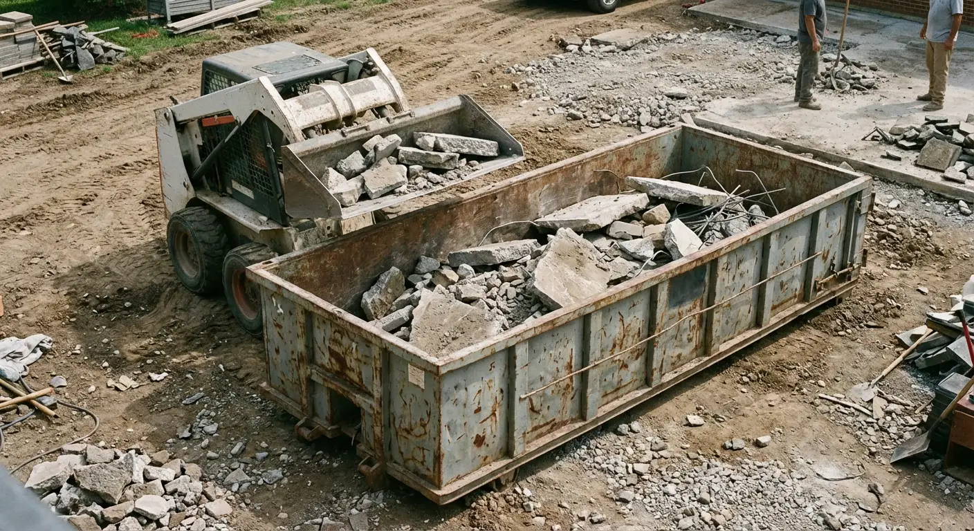 Heavy Concrete Patio Removal in Hollywood, FL