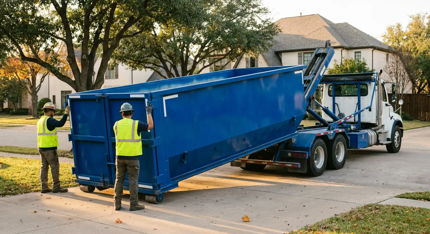 Roll-off dumpster rental service in Hollywood